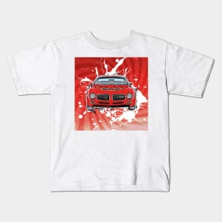 Red Fire Bird Kids T-Shirt